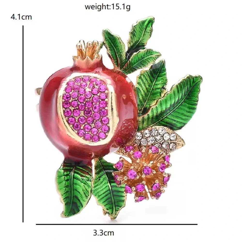 Anthropologie vibrant brooch